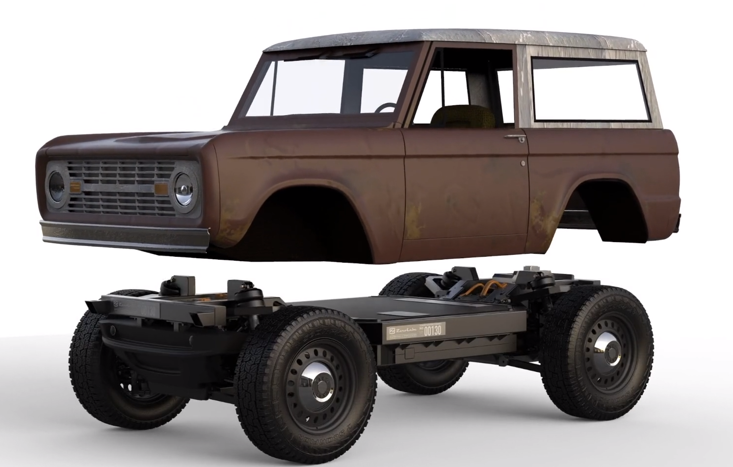 Zero Labs Turns Rusty Truck Into A Full-Fledged Electric Vehicle